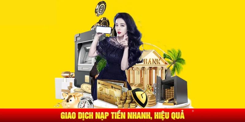 Giao dịch nạp, rút tiền tại 8KBET vô cùng nhanh chóng và hiệu quả